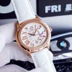 Swiss Replica Rose Gold Audemars Piguet Millenary Diamonds AP Millenary For Women Watch 